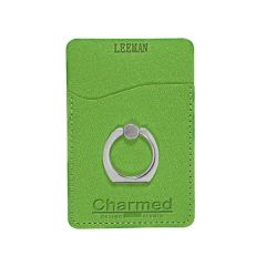 Leeman Tuscany Card Holder With Metal Ring Phone Stand