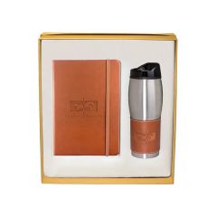 Leeman Tuscany Journal And Tumbler Gift Set