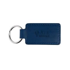 Leeman Tuscany PU Leather Rectangle Key Ring