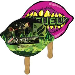 Lemon/Lime Sandwiched Hand Fan