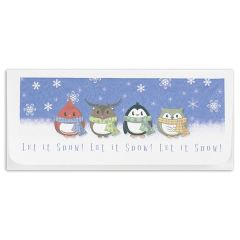 Let It Snow Currency Envelope