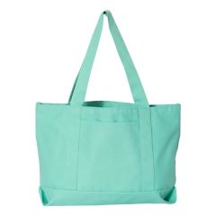 Liberty Bags Seaside Cotton Pigment Dyed Resort Tote