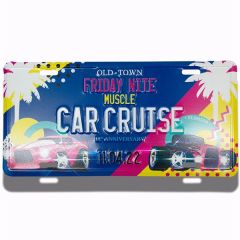License Plate 4 Color Process