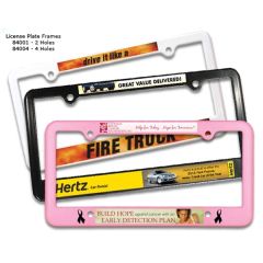 License Plate Frame-4holes,full Color Digital