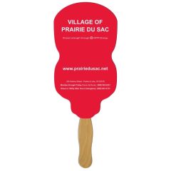 Light Bulb Hand Fan Full Color