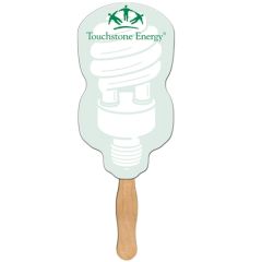 Light Bulb Sandwiched Hand Fan