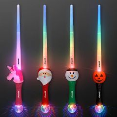 Light Up Holiday Expandable Sword Toys