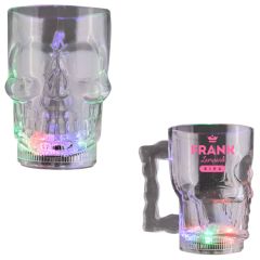 Light Up Skull Halloween Party Mug