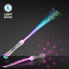 Light Up Wands With Fiber Optics And Crystal Ball