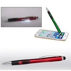 Light-Up-Your-Logo Pen Stylus With Matte Finish