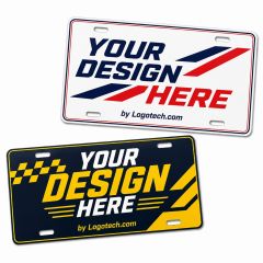 Light Weight Hi-Gloss Polyethylene License Plate