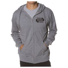 Lightweight Jersey Hood With Zipper For Male