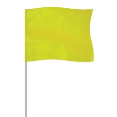 Lime 4 Inch X 5 Inch Marker Flag On A 36 Inch Wire
