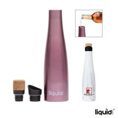 Liquid Fusion 25 Oz Vacuum Insulated Steel Wine Carafe