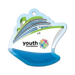 Lively Ship Luggage Tag