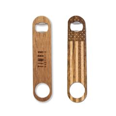 Long Wood Bottle Opener