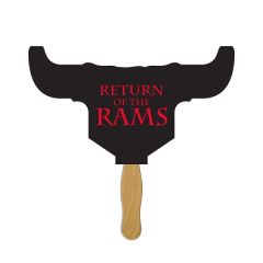 Longhorn Bull Fast Hand Fan - 1 Day