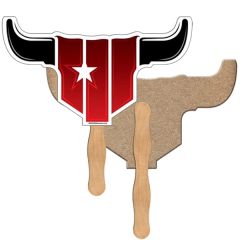 Longhorn Bull Recycle Fan