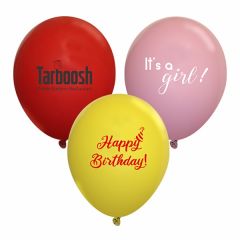 Low Quantity  Standard Latex Balloon