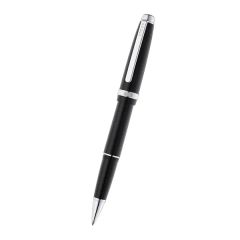 Lume Obsidian Black With Polished Chrome Ballpoint Pen