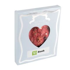 Luxe Cookie Box W/ Heart Window - Red Velvet Cookie