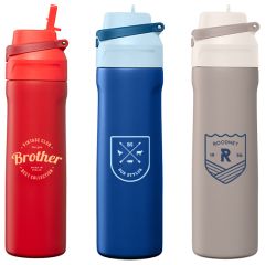 Lynk Recycled Stainless Steel Bottle -23 Oz -Colorjet