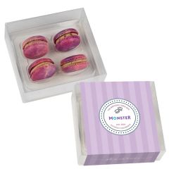 Macaron Gift Set 4 Pack - Birthday Cake Box By Dana's Bakey