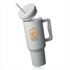 Madison 40 Oz Tumbler With Handle And Straw Lid