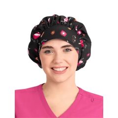 Maevn - Unisex Printed Bouffant Cap