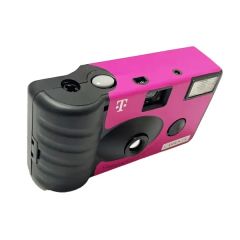 Magenta Snap Disposable Film Camera