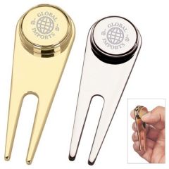 Magnetic Divot Repair Tool With Ball Marker