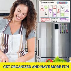 Magnetic Fridge Calendar 16.5 X 11.8 Inch