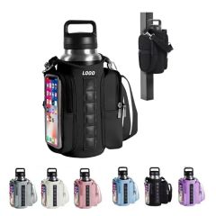 Magnetic Gym Bag Water Bottle Holder