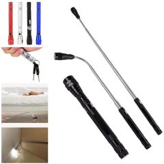 Magnetic Head Rotatable LED Torch/Pick Up Tool