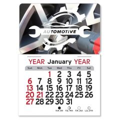 Magnetic Peel-N-Stick Calendar - Rectangle