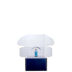 Mailing Box, B-Flute 6 Inch X 4 Inch X 4 Inch - White - B - 096 Sq In