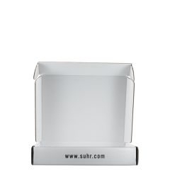 Mailing Box, B-Flute 11 Inch X 9 Inch X 2 Inch - White - C - 198 Sq In