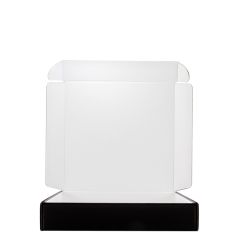 Mailing Box, B-Flute 12 Inch X 12 Inch X 2.25 Inch - White - D - 360 Sq In