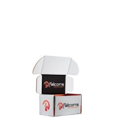 Mailing Box, B-Flute 5 Inch X 3 Inch X 3 Inch - White - A - 045 Sq In
