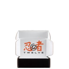 Mailing Box, B-Flute 6 Inch X 4 Inch X 2 Inch - White - A - 048 Sq In