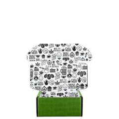 Mailing Box, B-Flute 6 Inch X 5 Inch X 3 Inch - White - B - 108 Sq In