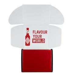 Mailing Box, B-Flute 6 Inch X 6 Inch X 5 Inch - White - C - 180 Sq In