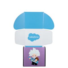 Mailing Box, B-Flute 6 Inch X 6 Inch X 6 Inch - White - D - 216 Sq In