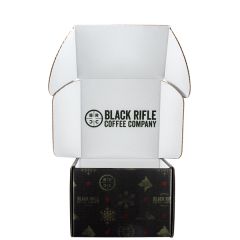 Mailing Box, B-Flute 8 Inch X 8 Inch X 6 Inch - White - E - 384 Sq In