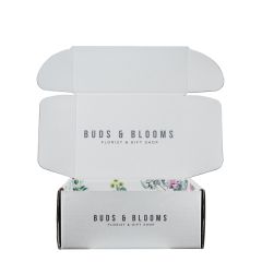 Mailing Box, B-Flute 9 Inch X 7 Inch X 4 Inch - White - D - 252 Sq In