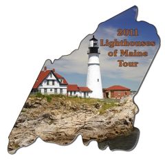Maine State Fan Without Stick