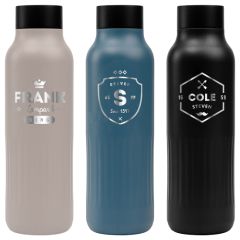 Majesty Recycled Stainless Steel Bottle - 20 Oz - Laser