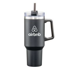 Makena Handle Travel Mug W/Straw - 40 Oz