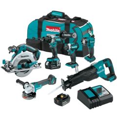 Makita 18v Lxt Lithium-Ion 6-Piece Combo Kit