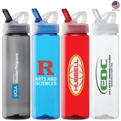 Malibu 25 Oz Pet Bottle W/Flip Spout Lid